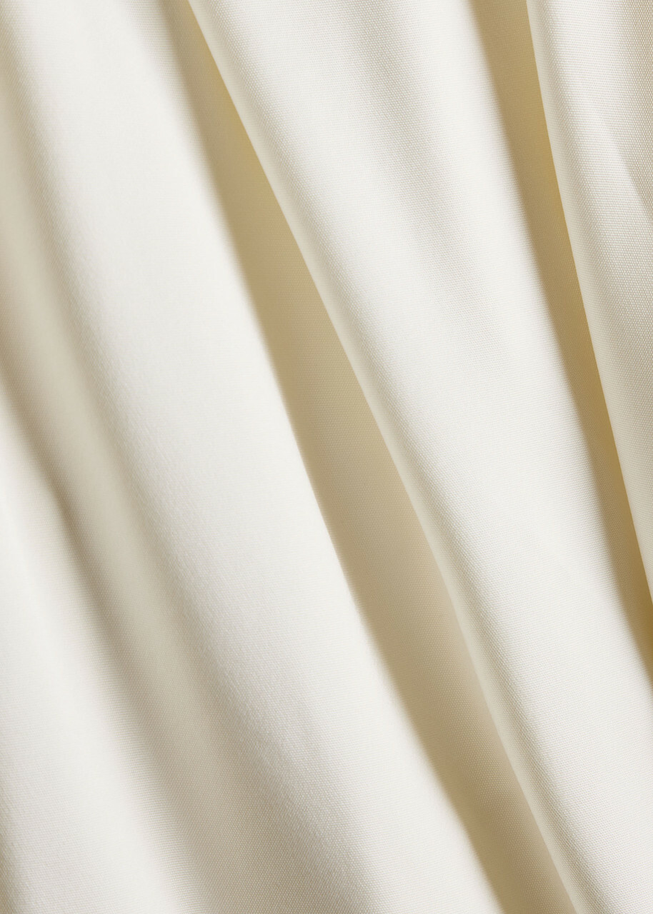 Tove Iana Jersey Maxi Shirt Dress Ivory