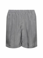 THE FRANKIE SHOP Silky Cupro Jogging Shorts
