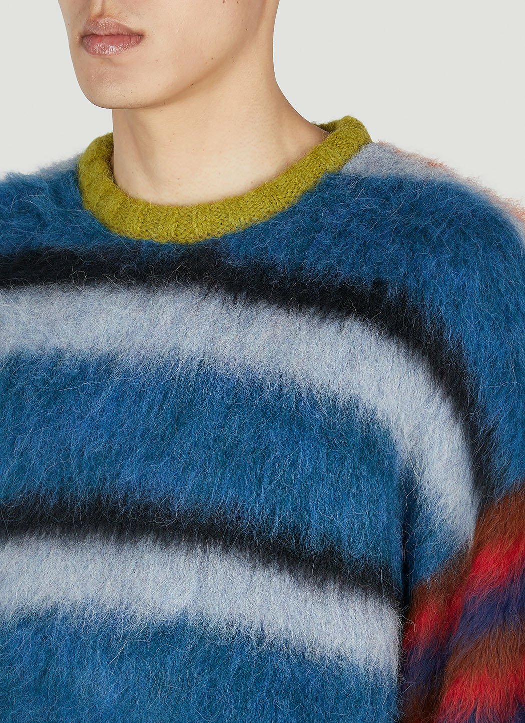 Brain Dead Blurry Lines Sweater