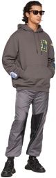 MCQ Grey Lightweight Parachute Track Pants