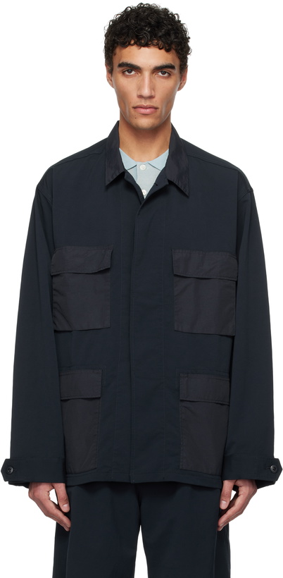 Photo: nanamica Navy ALPHADRY Utility Jacket