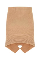 ANDREĀDAMO Skin Pink Stretch Viscose Blend Skirt