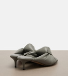 Bottega Veneta Cherry Knot leather mules