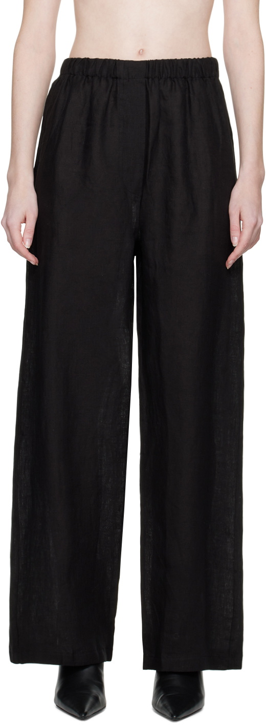 Baserange Black Stoa Lounge Pants Baserange