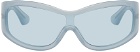 Port Tanger SSENSE Exclusive Blue Ice Studios Edition Nunny Sunglasses