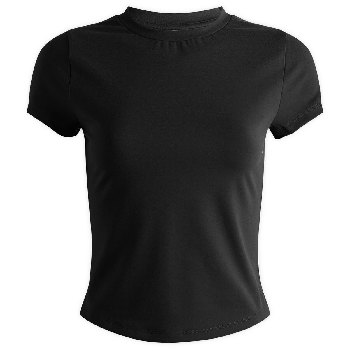 Represent Women's Scoop Hem Baby T-Shirt in Jet Black