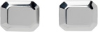 Numbering Silver #3146 Octagon Earrings