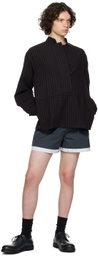 S.S.Daley Blue Layered Shorts