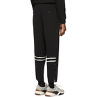 Alexander McQueen Black Sport Crepe Trousers