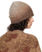 ERL Taupe & Brown Ombre Beanie
