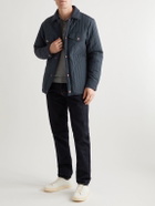 Private White V.C. - Quilted Shell Jacket - Blue