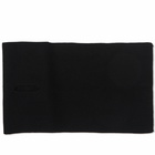 Studio Nicholson Men's Rigg Fisherman Rib Scarf in Black