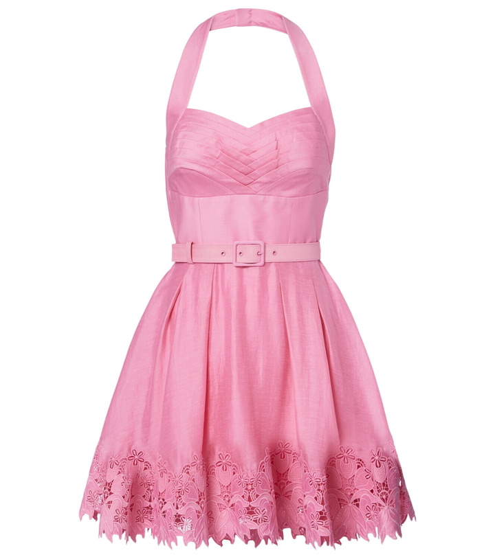 Photo: Rebecca Vallance Petalite lace-trimmed minidress