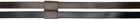 Recto Black & Brown Double Layers Buckle Belt