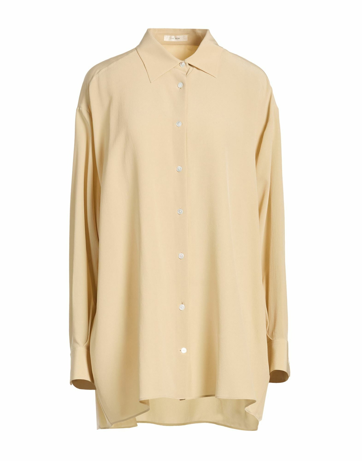 The Row Womens Shirt in Beige