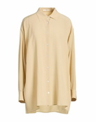 The Row Womens Shirt in Beige