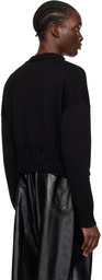 Marni Black Cropped Sweater