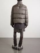Rick Owens - <ul> <li>Moncler Quilted Shell Down Jacket</li> </ul> - Brown
