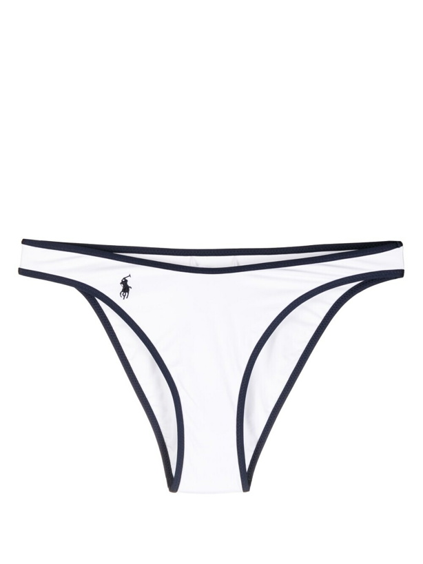 Photo: POLO RALPH LAUREN - Bikini Briefs With Embroidered Logo