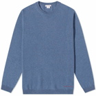 A.P.C. x Jane Birkin Barry Cashmere Crew Knit in Blue Marl