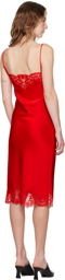 Stella McCartney Red Lace Minidress