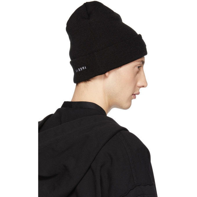 11 by Boris Bidjan Saberi Black New Era Edition Logo Beanie