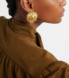 Ysso Ilios 24kt gold-plated earrings