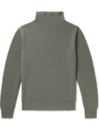 The Row - Daniel Ribbed Cashmere Rollneck Sweater - Green