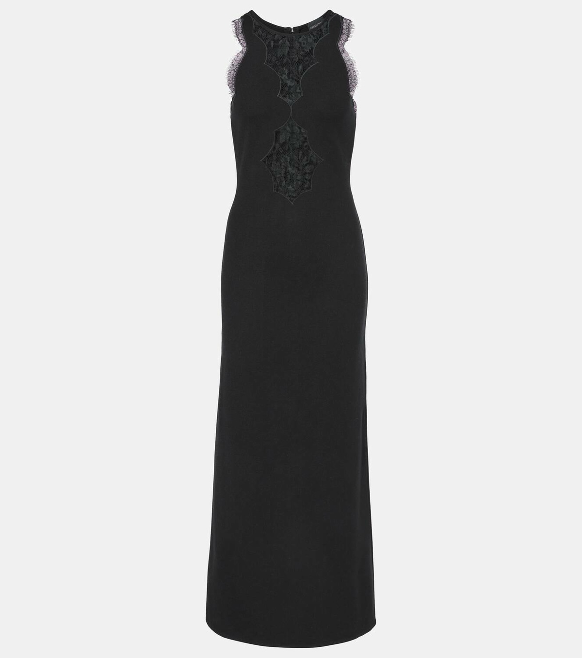 Giambattista Valli Lace-trimmed midi dress