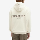 Represent Men's Team 247 Oversized Hoodie in Cream