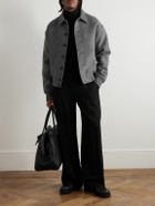 Jacquemus - Feltro Wool-Felt Bomber Jacket - Gray