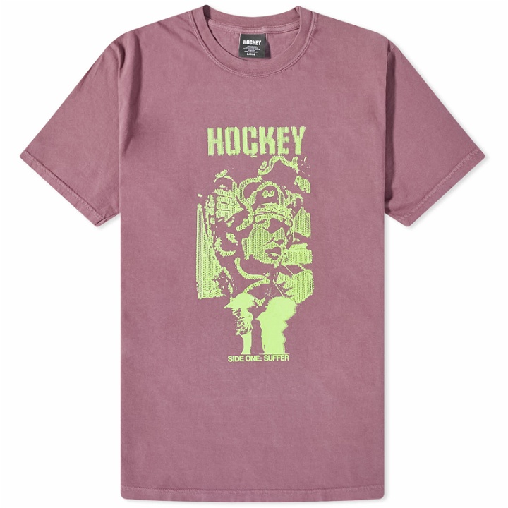 Photo: HOCKEY Men's God Of Suffer 2 T-Shirt in Grape Skin