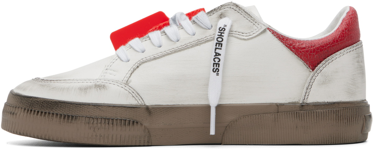 Off-White White Vulcanized Low Vintage Sneakers