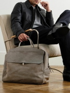 Bleu de Chauffe - Zoom Full-Grain Nubuck Weekend Bag
