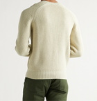 Sid Mashburn - Ribbed Merino Wool-Blend Sweater - Neutrals