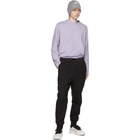 Y-3 Purple Classic Chest Logo Long Sleeve T-Shirt