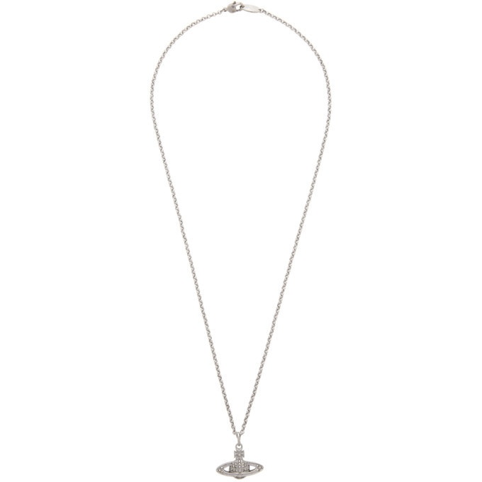 Photo: Vivienne Westwood Silver Mini Bas Relief Orb Necklace