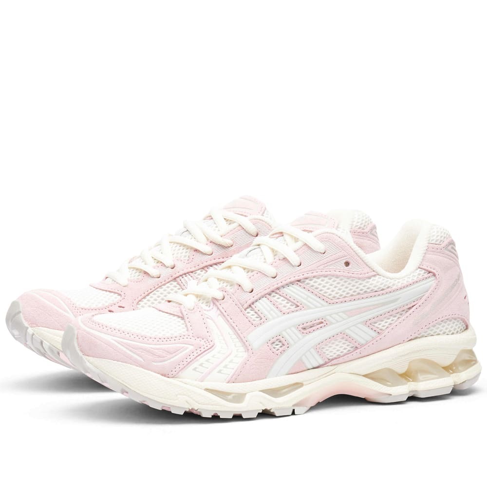 Asics Women's Gel-Kayano 14 Sneakers in Cream/Pink Salt ASICS
