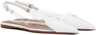 ALAÏA White 'Le Cœur' Ballerina Flats