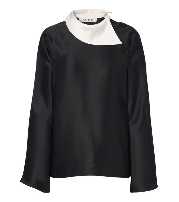 Photo: Róhe Satin blouse