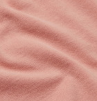 Bottega Veneta - Intrecciato-Trimmed Cotton-Jersey T-Shirt - Men - Pink