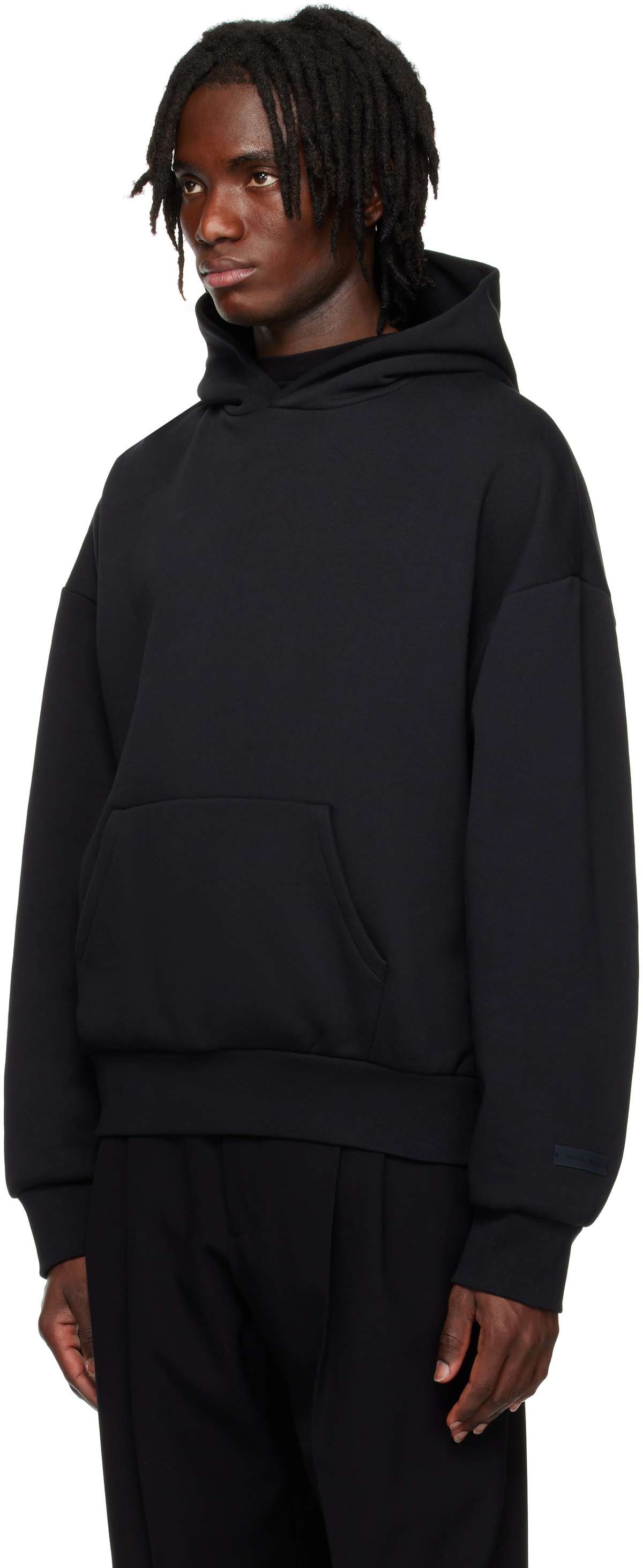 Fear of God ESSENTIALS Black Classic Hoodie