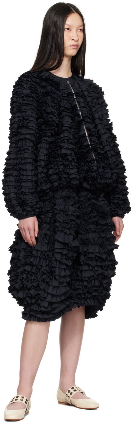 Molly Goddard Navy Finn Jacket