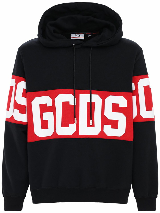 Photo: GCDS Logo Band Cotton Hoodie
