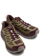 Hoka Mafate Speed 2 Panelled Mesh Sneakers Brown