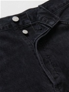 AGOLDE - 90's Straight-Leg Distressed Jeans - Black