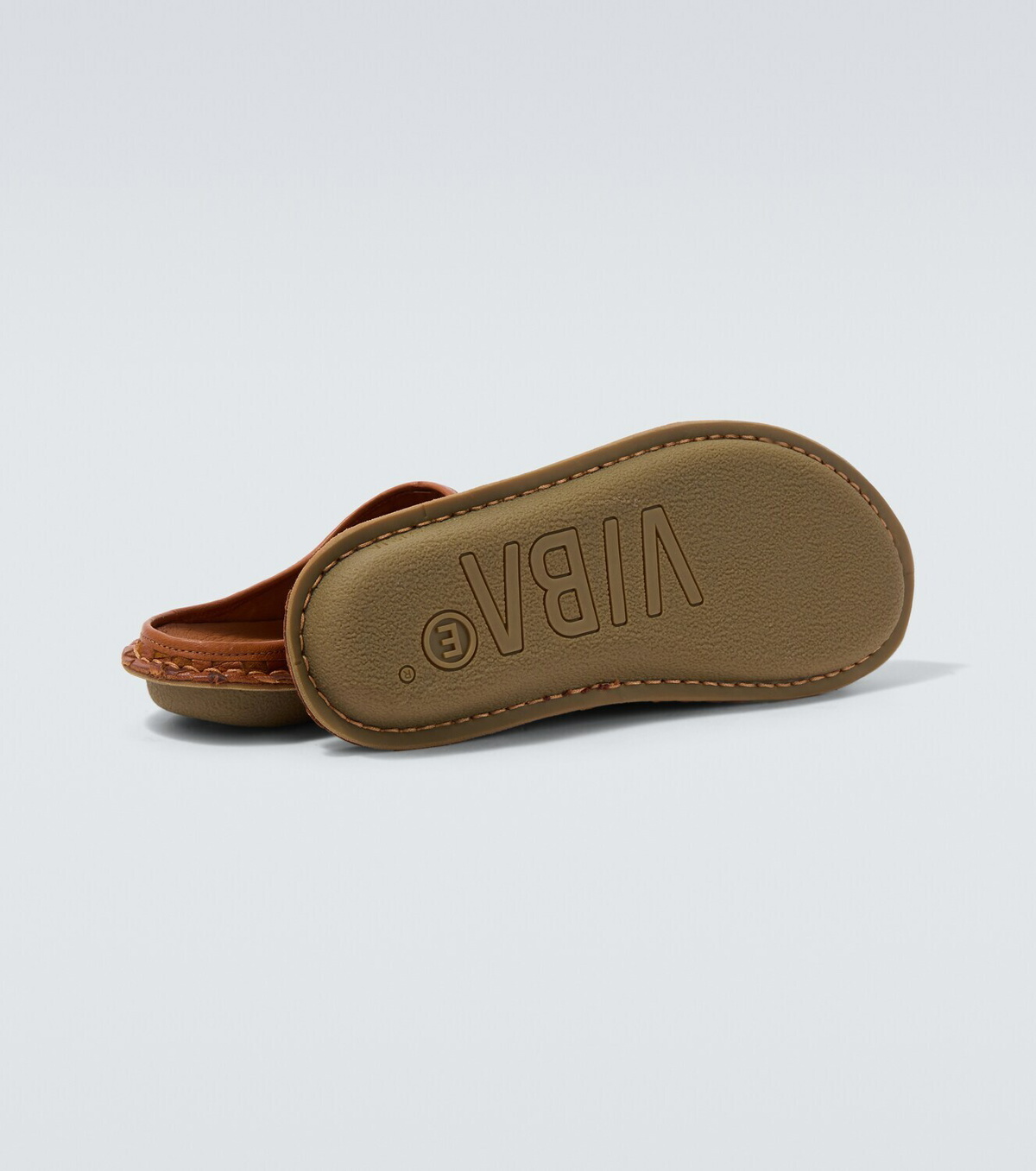 Comme des Garçons Homme x VIBAe leather and suede mules