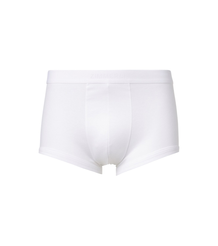 Photo: Zimmerli Cotton jersey boxer briefs