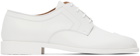 Maison Margiela White Tabi Lace-Up Derbys