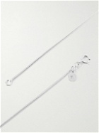 Alice Made This - Rhodium-Plated Sterling Silver Chain Necklace